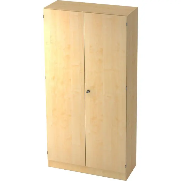 Hammerbacher Aktenschrank Solid 6910, aus Holz, abschließbar, 100x200,4x42cm (B/H/T), ahorn Preis Gesenkt