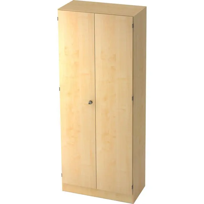 Neuheit Hammerbacher Kleiderschrank Solid 6200, ahorn, 2 Drehtüren, (BxHxT) 80 x 200,4 x 42cm