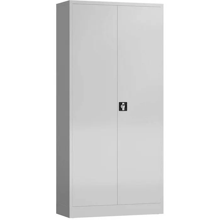 Top-Preis ClassiX Aktenschrank X-530340, aus Metall, abschließbar, 92 x 195 x 42cm, lichtgrau