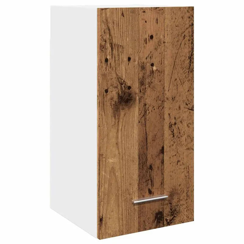 Zertifiziert vidaXL Hängeschrank Lyon Altholz-Optik 30x31x60 cm Holzwerkstoff