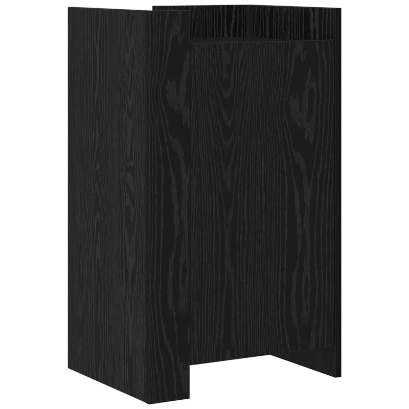 vidaXL Sideboard Schwarz Eichen-Optik 45 x 35 x 75 cm Mega-Angebot
