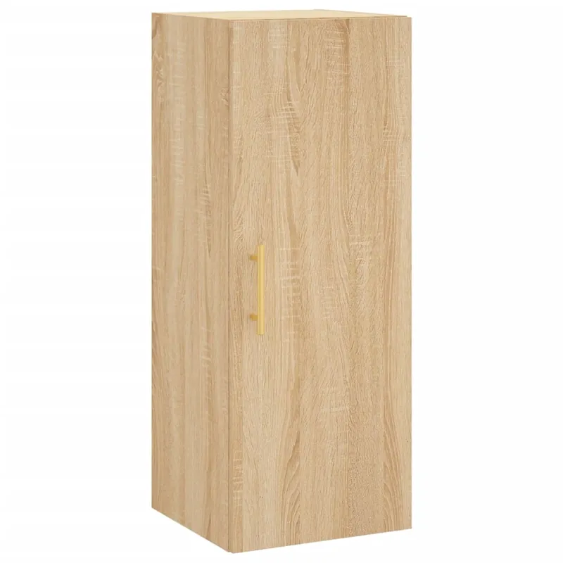 vidaXL Wandschrank Sonoma-Eiche 34,5x34x90 cm Begrenztes Angebot