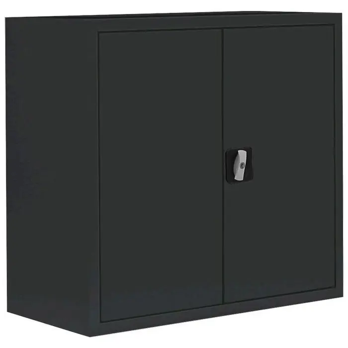 Neu Im Sortiment ClassiX Aktenschrank X-530309, aus Metall, abschließbar, 80 x 75 x 38cm, schwarz