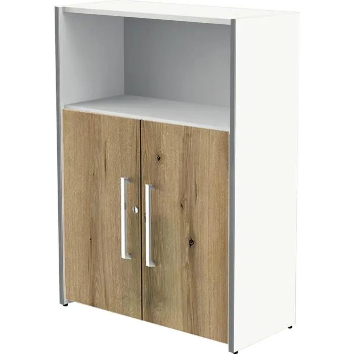 Kerkmann Kombischrank Move 3, asteiche, abschließbar, mit 2 Drehtüren, (B/H/) 80 x 111 cm Letzte Chance