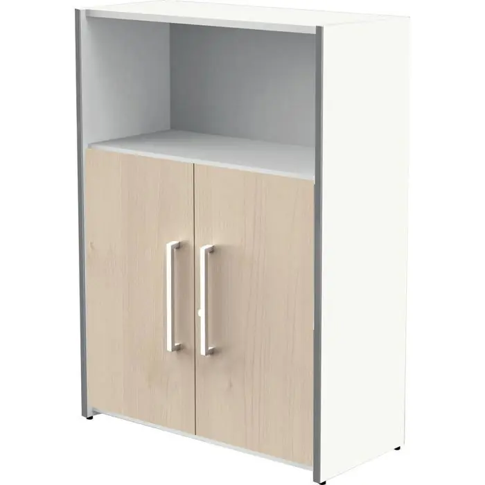 Neue Ware Kerkmann Kombischrank Move 3, ahorn / weiß, abschließbar, mit 2 Drehtüren, (B/H/) 80 x 111 cm