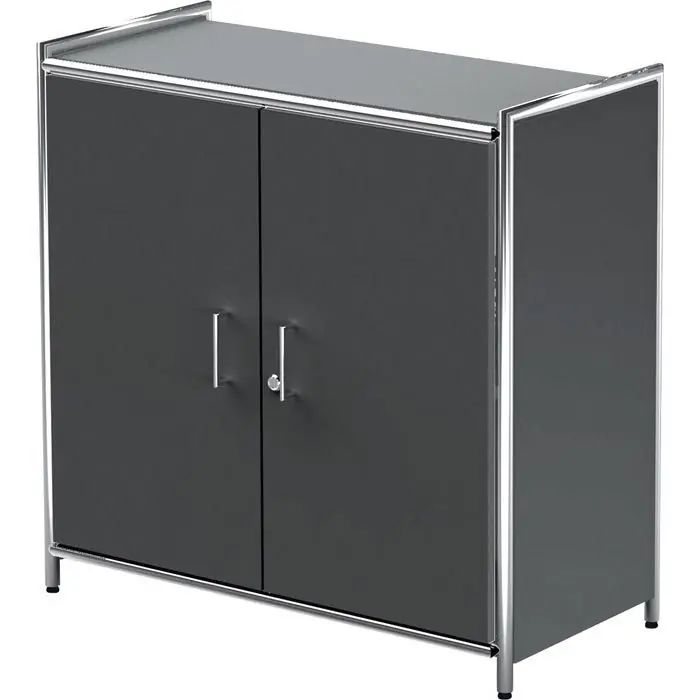 Kerkmann Aktenschrank Artline, aus Holz, abschließbar, 80 x 78 x 38 cm (B/H/T), anthrazit Günstig