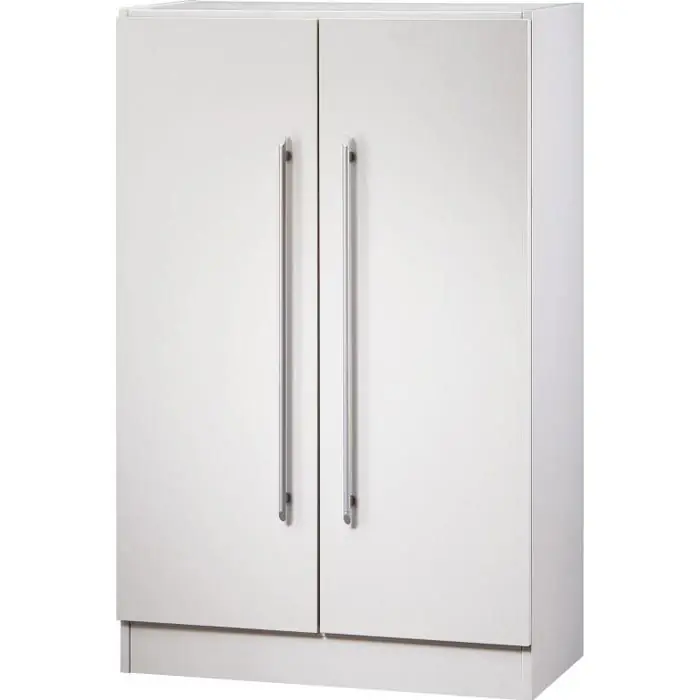 Sonderangebot Hammerbacher Aktenschrank Solid 7550, aus Holz, 80 x 127 x 42cm (B/H/T), lichtgrau