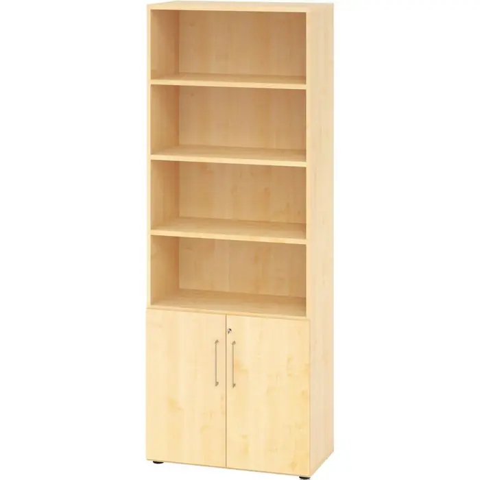 Hammerbacher Kombischrank Serie 9 Advanced, ahorn, abschließbar, mit 2 Drehtüren, (B/H) 80 x 215 cm Garantierte Lieferung