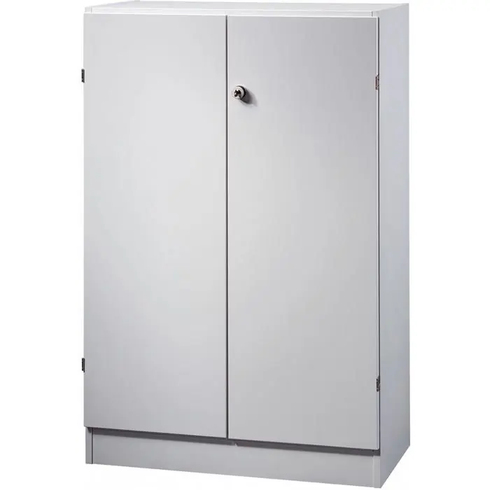 Hammerbacher Aktenschrank H-Serie, aus Holz, abschließbar, 80 x 127 x 42cm (B/H/T), lichtgrau Neue Kollektion