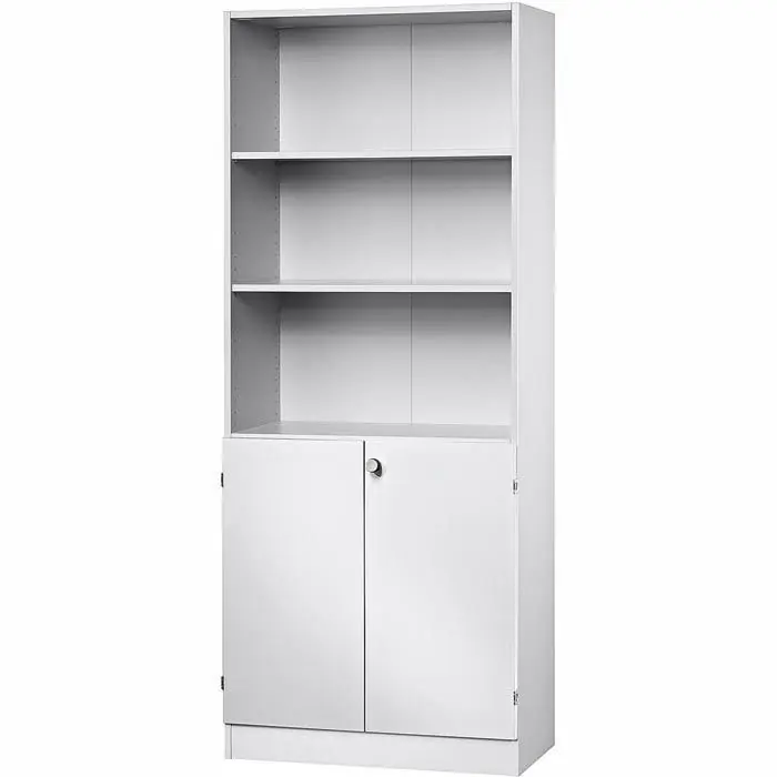 Hammerbacher Kombischrank Solid 6770, weiß, abschließbar, mit 2 Drehtüren, (B/H) 80 x 200 cm Sonderaktion