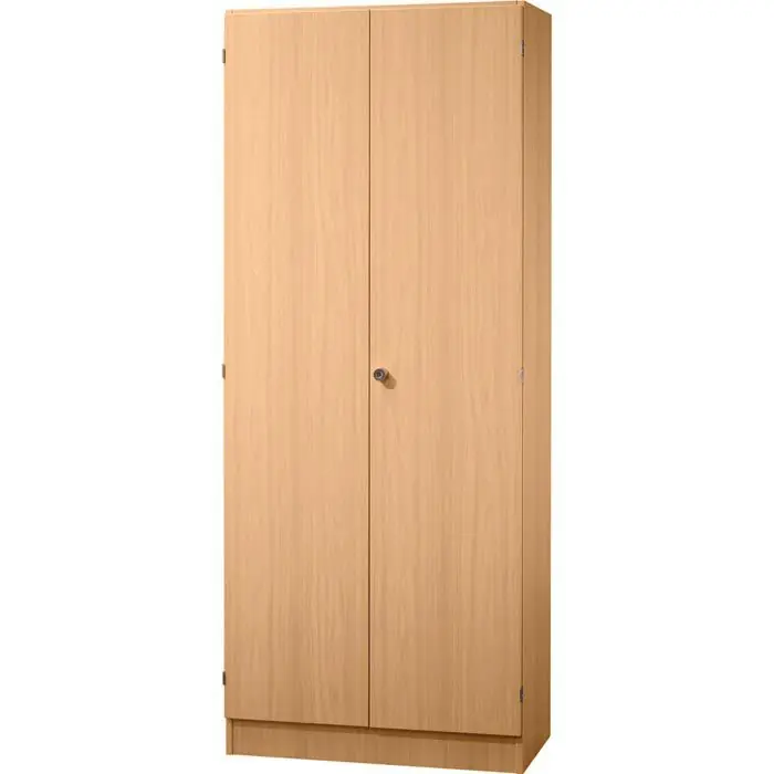 Begrenztes Angebot Hammerbacher Aktenschrank O-Serie, aus Holz, abschließbar, 80 x 200,4 x 42cm (B/H/T), buche