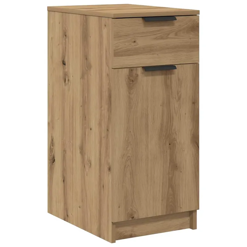 Geprüft vidaXL Büroschrank Artisan-Eiche 33x50x75 cm Holzwerkstoff