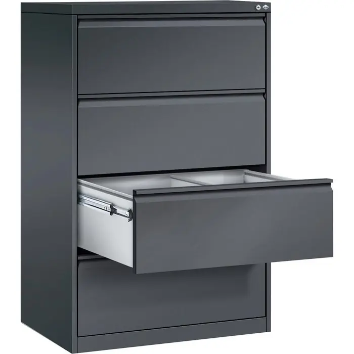 CP-Möbel Hängeregisterschrank Acurado C2000, 2-bahnig, 4 Schübe, anthrazit Angebot