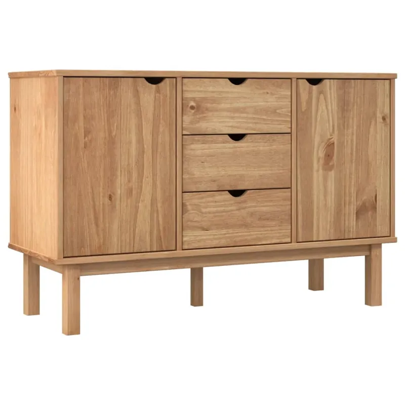 vidaXL Sideboard OTTA 113,5x43x73 cm Massivholz Kiefer Preisknaller