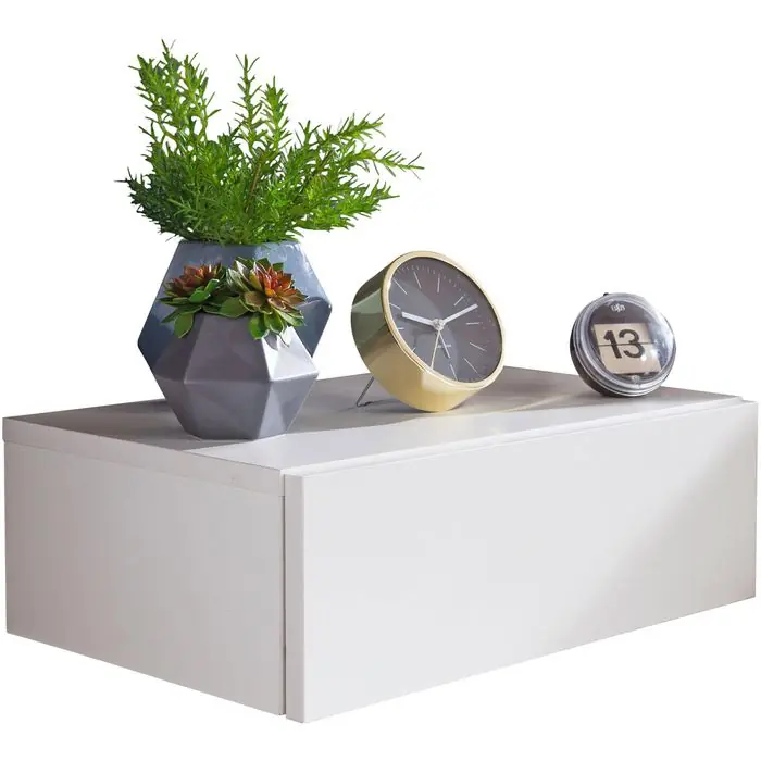 Direktkauf Wohnling Nachttisch Zadar, WL5.317, weiß, mit Schublade, (B/H/T) 46 x 15 x 30cm