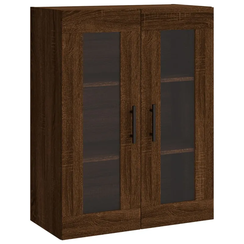 vidaXL Wandschrank Braun Eichen-Optik 69,5x34x90 cm Direktkauf