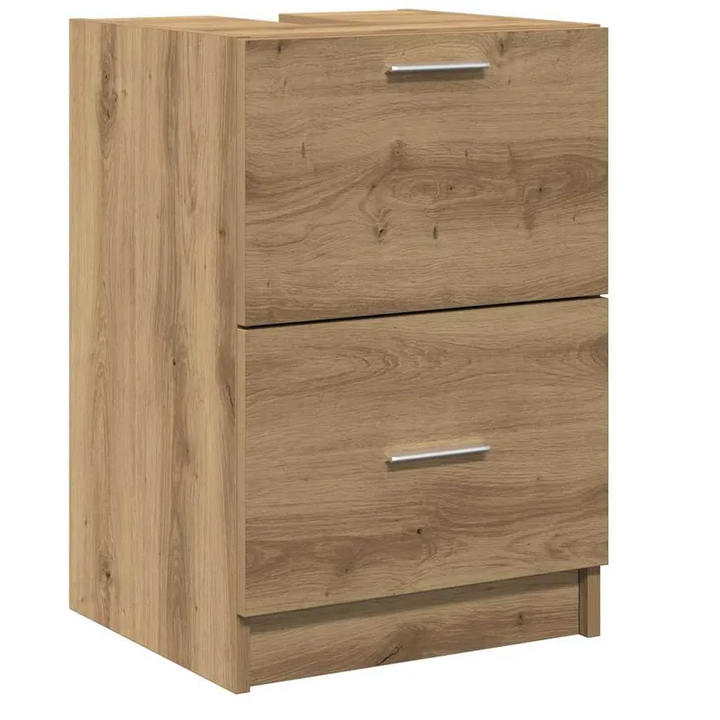 Direktkauf vidaXL Badezimmerschrank Artisan-Eiche 40 x 37 x 59 cm Holzwerkstoff