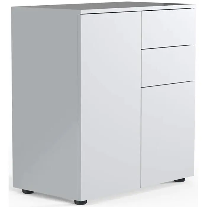 Beliebt VCM Kommode Dalosa 4-Fach 918337, weiß, mit 2 Türen und 2 Schubladen, 70 x 77 x 39cm