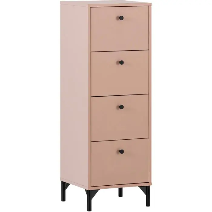Schildmeyer Kommode Smash, 156495, apricot, mit 4 Schubladen, 40 x 117 x 40cm Neu Im Sortiment