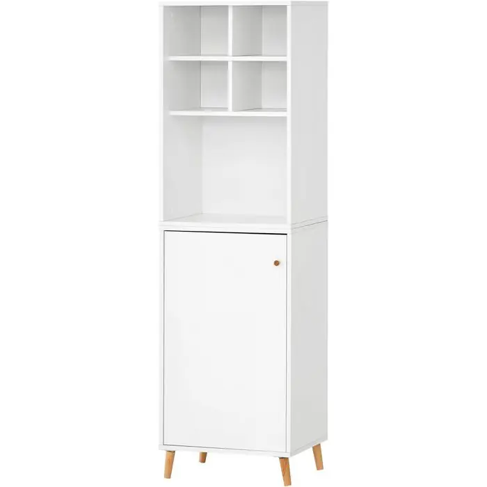 Möbelpartner Kombischrank Serie 500, weiß, mit Tür, (B/H) 51 x 169 cm Knallerangebot