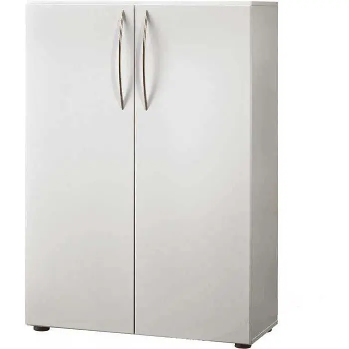 Hammerbacher Aktenschrank B-Serie, aus Holz, 80 x 114,4 x 35cm (B/H/T), lichtgrau Ausverkauf