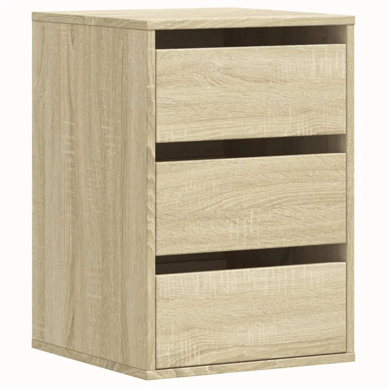 Zertifiziert vidaXL Kommode Sonoma-Eiche 40x41x58 cm Holzwerkstoff