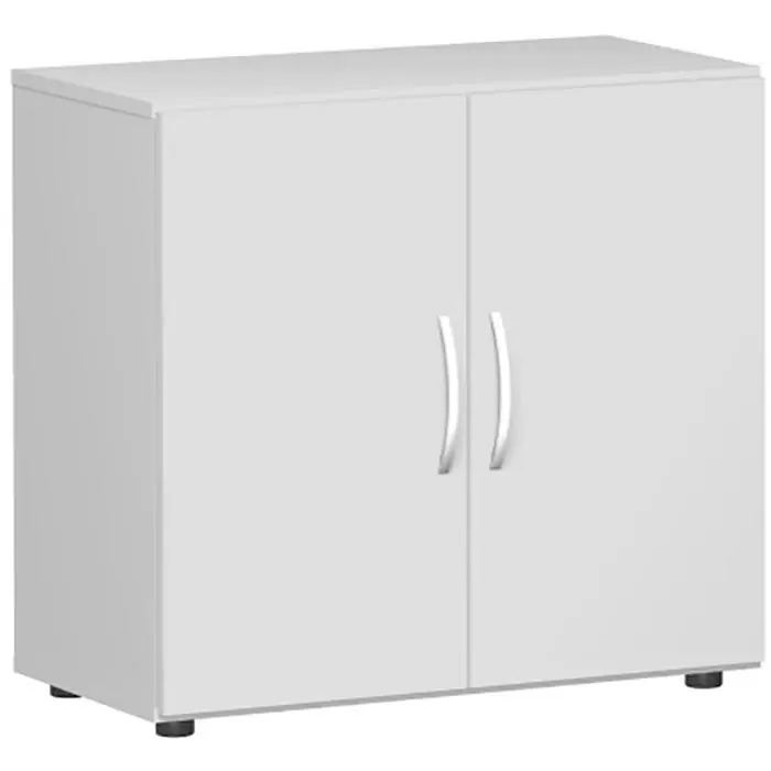 Geramöbel Aktenschrank Flex, aus Holz, 80 x 75,2 x 42cm (B/H/T), lichtgrau Meistverkauft