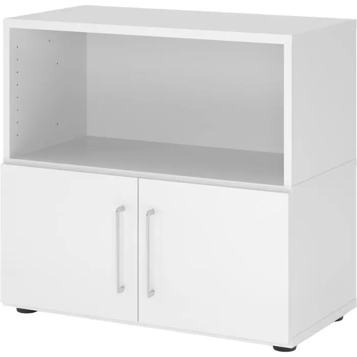 Finale Aktion Hammerbacher Kombischrank FW28T1, weiß, mit 2 Drehtüren, (B/H) 80 x 75 cm