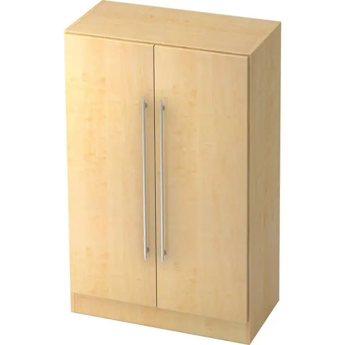 Sichere Zahlung Hammerbacher Aktenschrank Solid 7550, aus Holz, 80 x 127 x 42cm (B/H/T), ahorn
