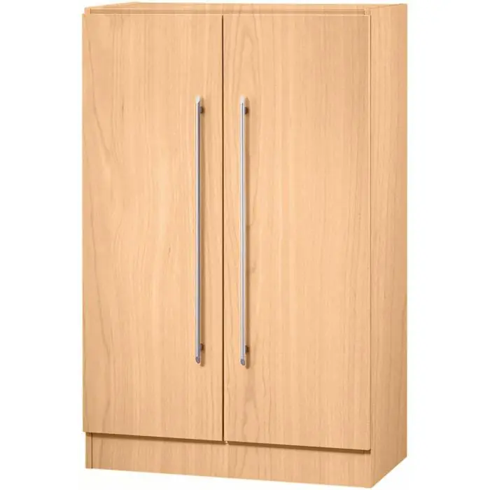 Hammerbacher Aktenschrank Solid 7550, aus Holz, 80 x 127 x 42cm (B/H/T), buche Kostenloser Rückversand