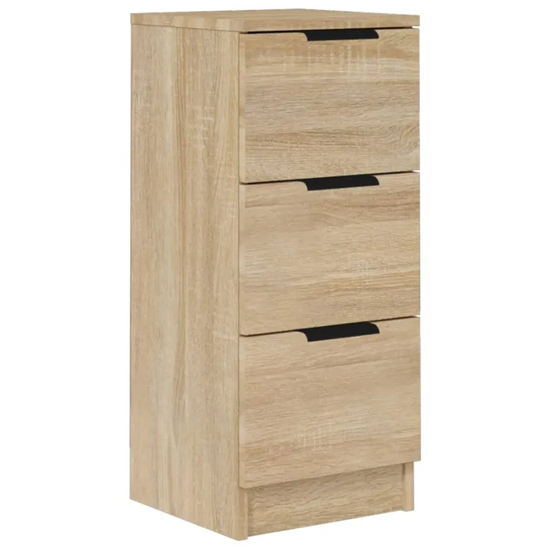 vidaXL Sideboard Sonoma-Eiche 30x30x70 cm Holzwerkstoff Günstig