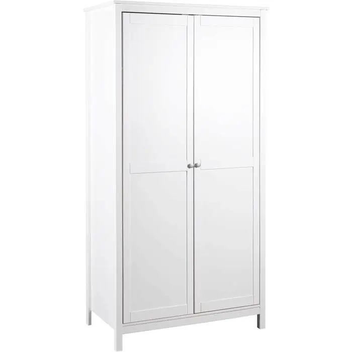 Abverkauf Inter-Link Kleiderschrank Chilly Home, weiß, 2 Drehtüren, (BxHxT) 106 x 210 x 60cm