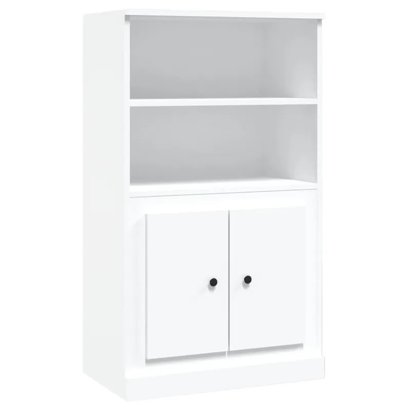 Begrenztes Angebot vidaXL Highboard Weiß 60x35,5x103,5 cm Holzwerkstoff