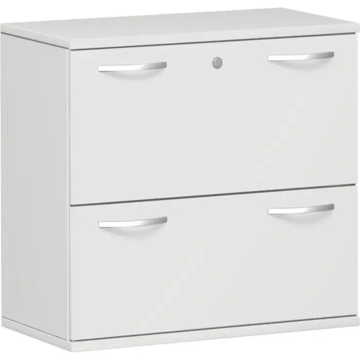 Geramöbel Hängeregisterschrank Pro, Holz, 2-bahnig, 2 Schübe, lichtgrau Markenprodukt