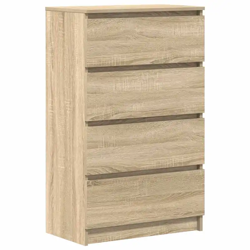 Finale Aktion vidaXL Sideboard Sonoma-Eiche 60x35x98,5 cm Holzwerkstoff