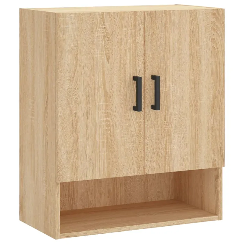 vidaXL Wandschrank Sonoma-Eiche 60x31x70 cm Holzwerkstoff Kostenfreie Lieferung