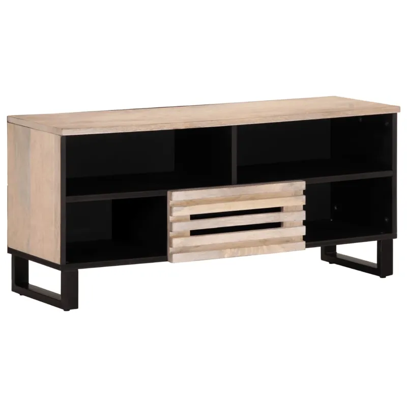 Bestpreis vidaXL TV-Schrank 100x34x46 cm Massivholz Mango