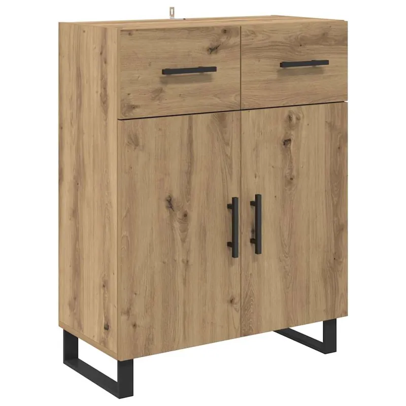 Direktkauf vidaXL Sideboard Artisan-Eiche 69,5 x 34 x 90 cm Holzwerkstoff