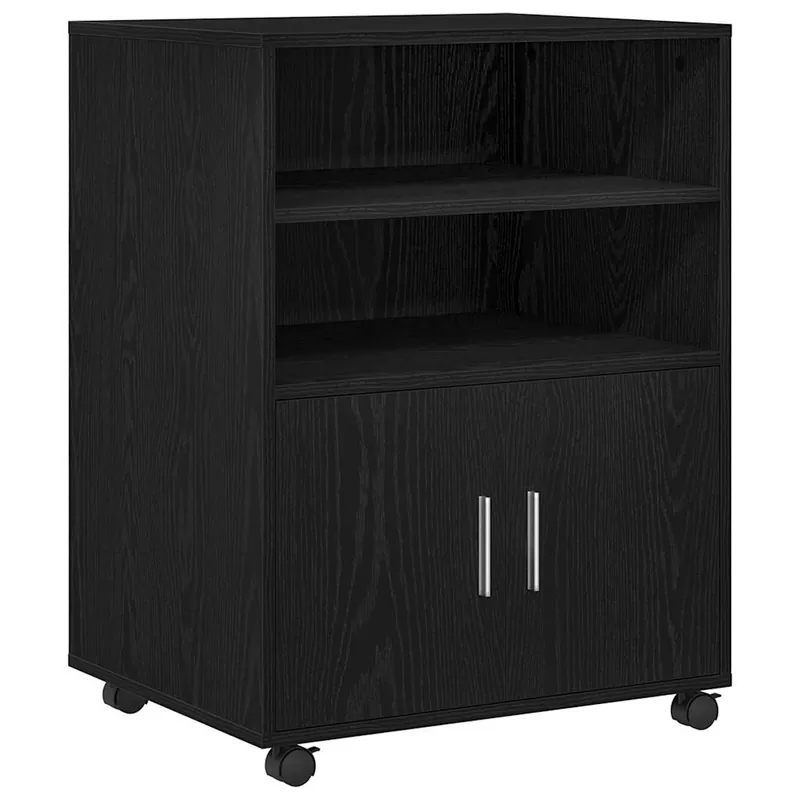 Jetzt Bestellen vidaXL Schrank mit Regal Schwarz Eichen-Optik 60 x 48 x 74,5 cm