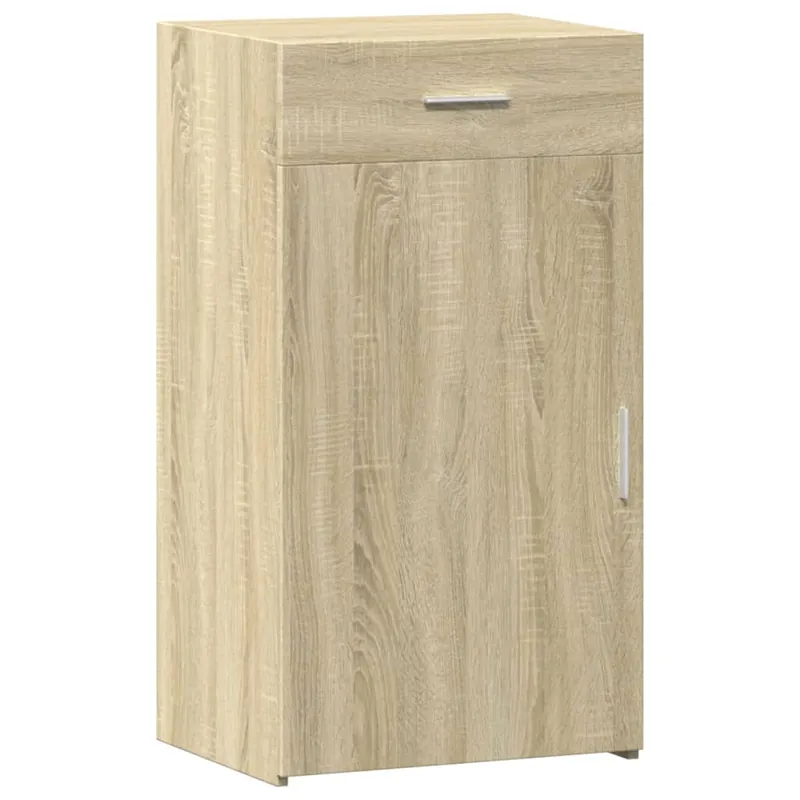 vidaXL Sideboard Sonoma-Eiche 50x42,5x93 cm Holzwerkstoff Sonderangebot