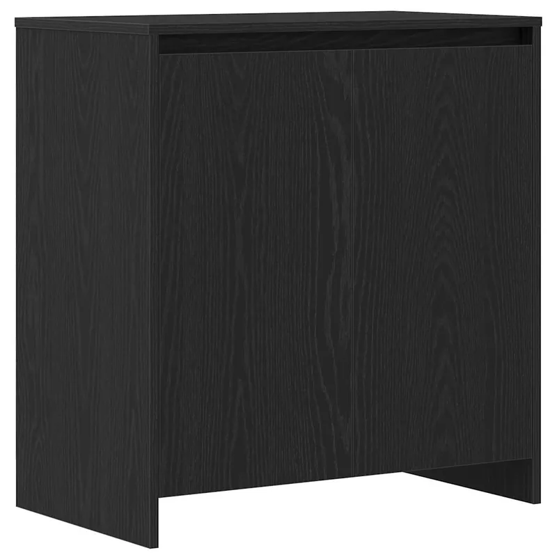 vidaXL Sideboard Schwarze Eiche 70 x 41 x 75 cm Holzwerkstoff Preis Gesenkt
