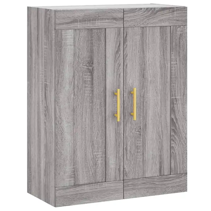 vidaXL Wandschrank Grau Sonoma 69,5x34x90 cm Holzwerkstoff Bestseller