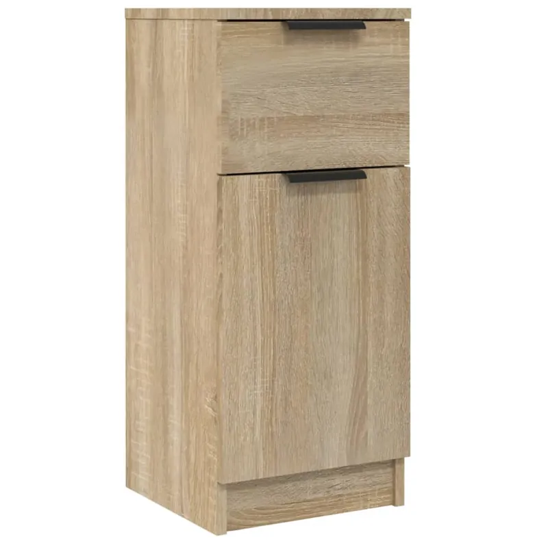 vidaXL Sideboard Sonoma-Eiche 30x30x70 cm Holzwerkstoff Ausverkauf