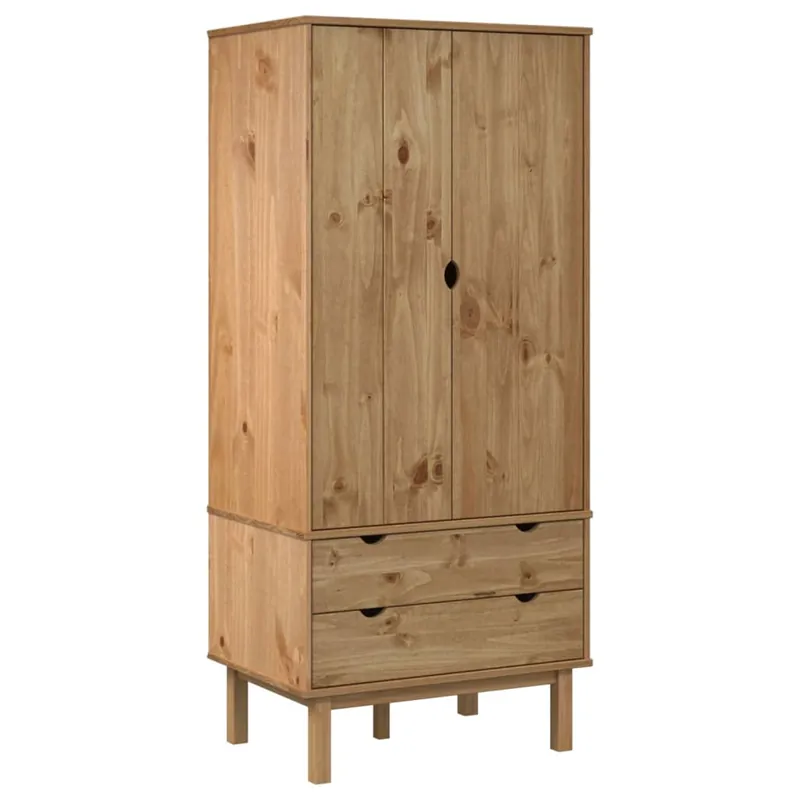 Bestseller vidaXL Kleiderschrank OTTA 76,5x53x172 cm Massivholz Kiefer