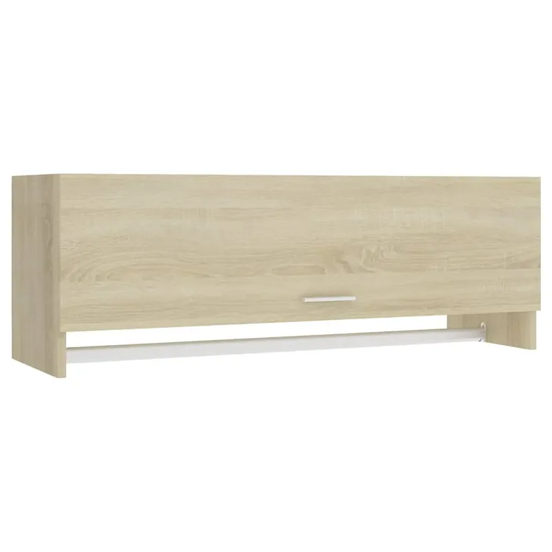 Gratis Versand vidaXL Kleiderschrank Sonoma-Eiche 100x32,5x35 cm Holzwerkstoff