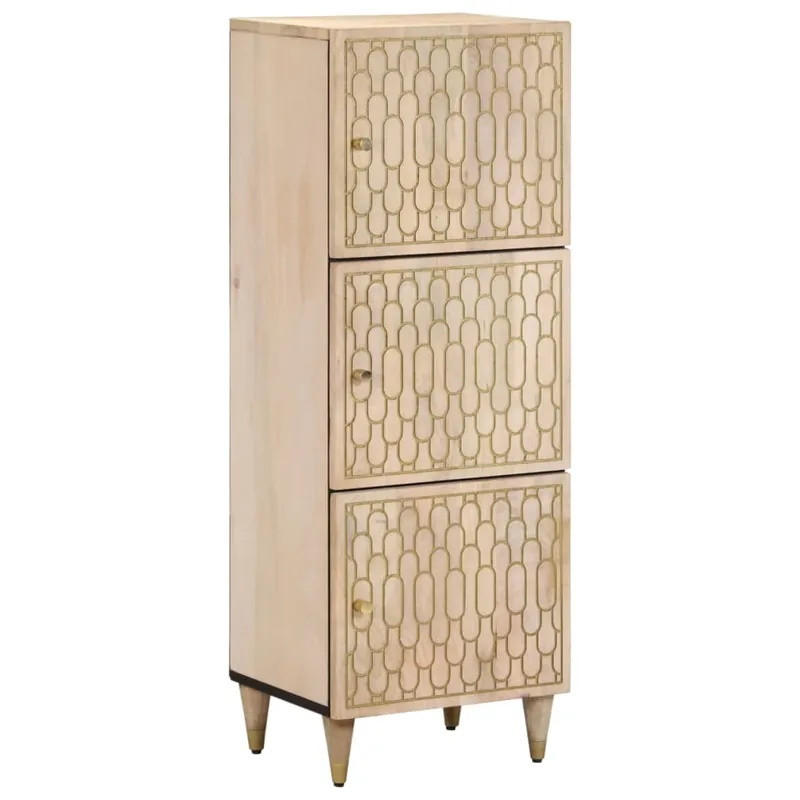 Gratis Versand vidaXL Highboard 40x33x110 cm Massivholz Mango