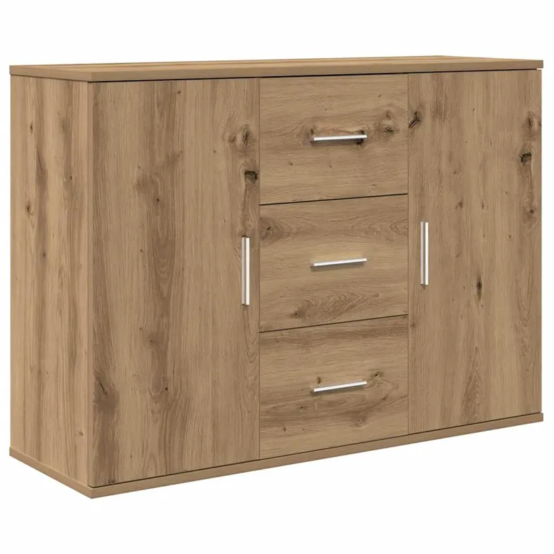 Gratis Versand vidaXL Sideboard Artisan-Eiche 90x29,5x65 cm Holzwerkstoff