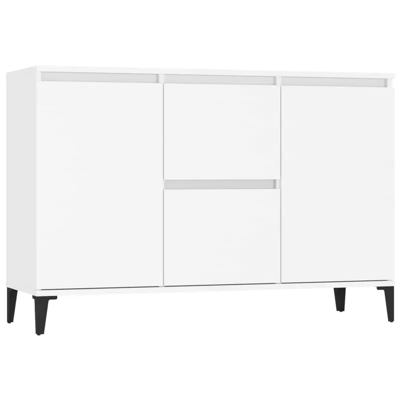 vidaXL Sideboard Weiß 102x35x70 cm Holzwerkstoff Direkt Vom Hersteller