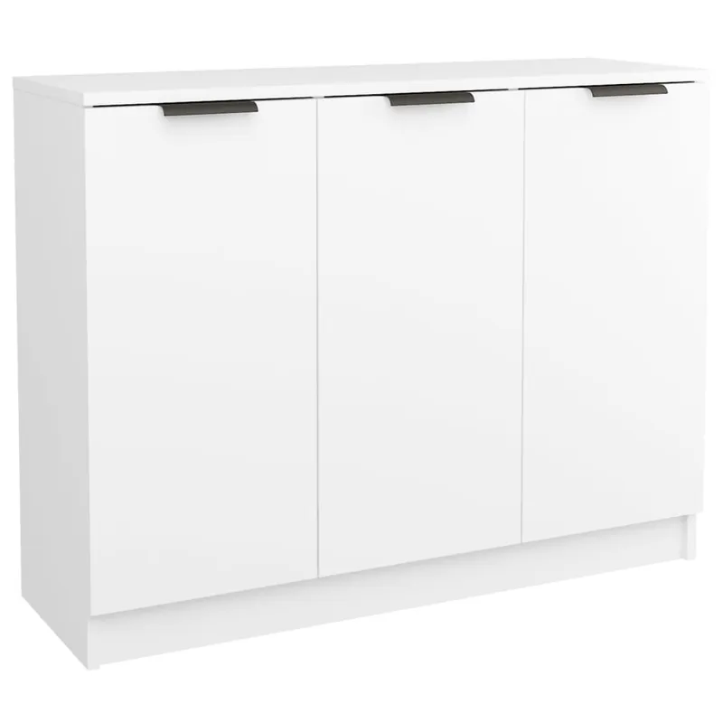 vidaXL Sideboard Weiß 90,5x30x70 cm Holzwerkstoff Solange Der Vorrat Reicht