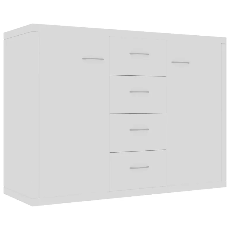 vidaXL Sideboard Weiß 88x30x65 cm Holzwerkstoff Begrenztes Angebot